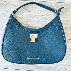 Alexis Bendel Navy Women's Vegan Leather Handbag